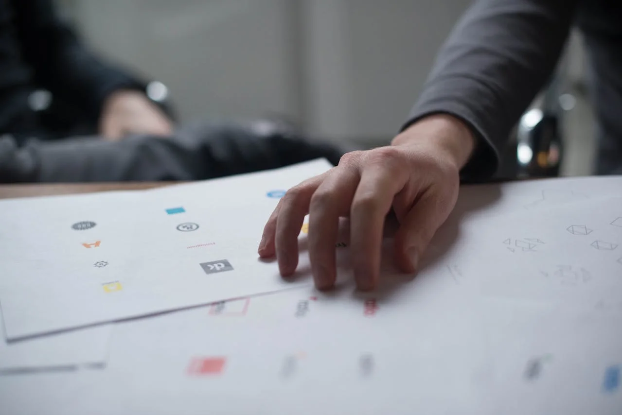 A close-up of colorful, unique puzzle pieces connecting, symbolizing brand differentiation strategies