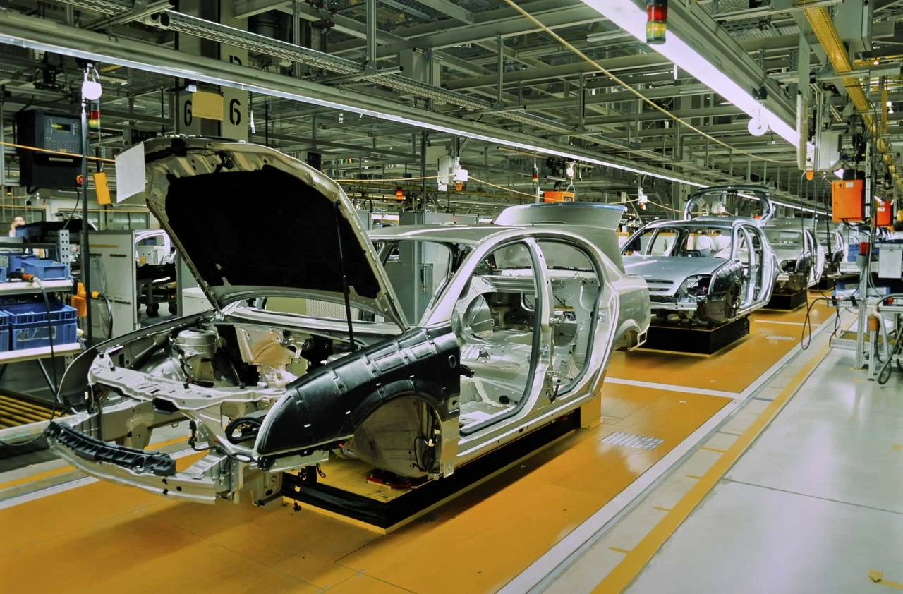 A Holden Commodore final edition on Australia's last car production line