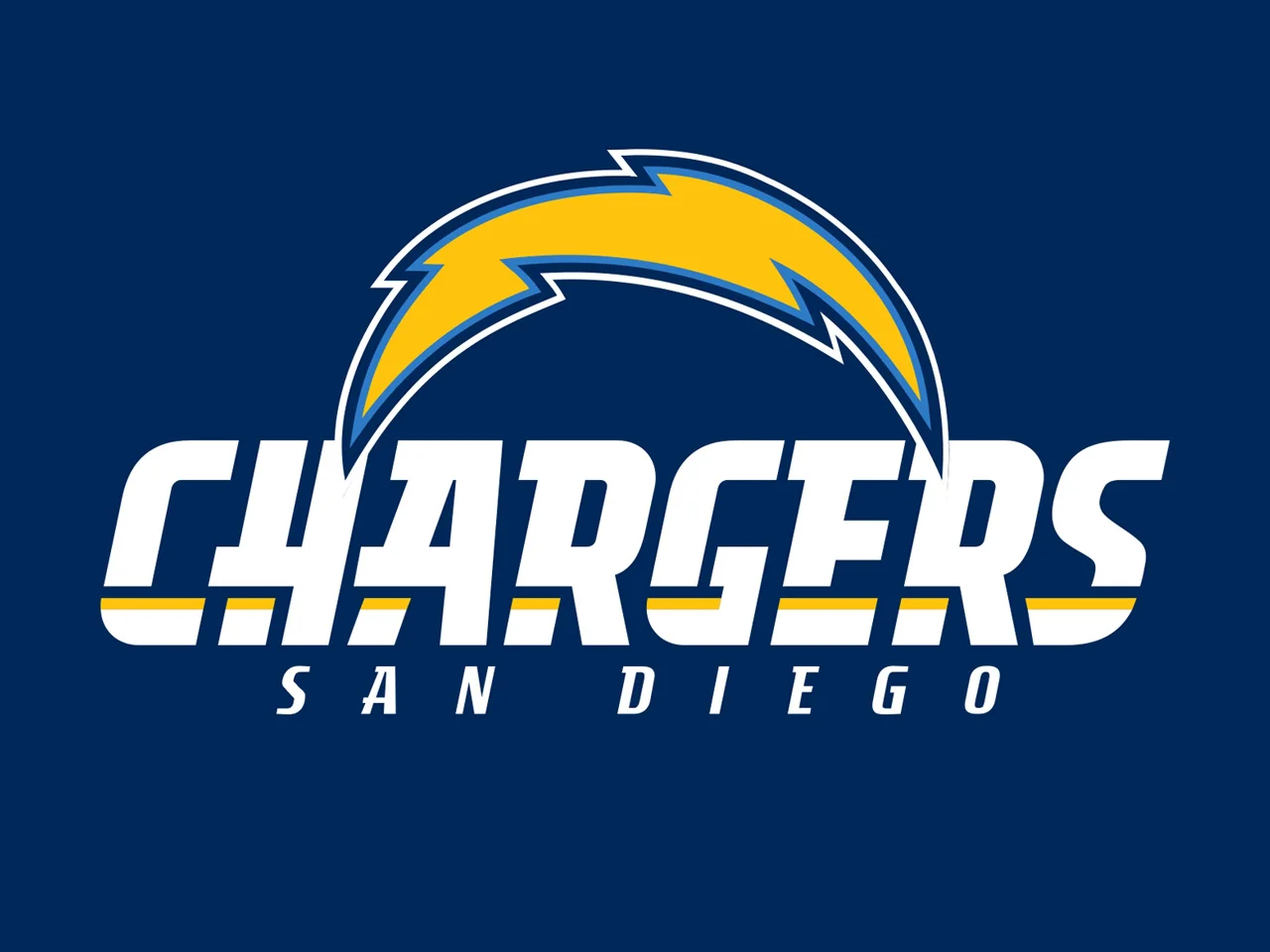 Frustrated Chargers fan watching a game with stadium seats visible