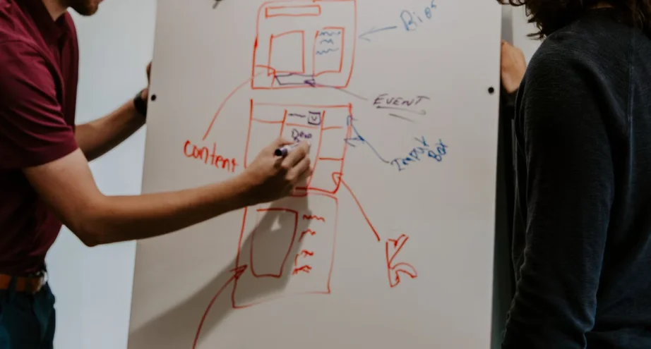 Person's hand blocks numerous intrusive pop-up ads on a computer screen