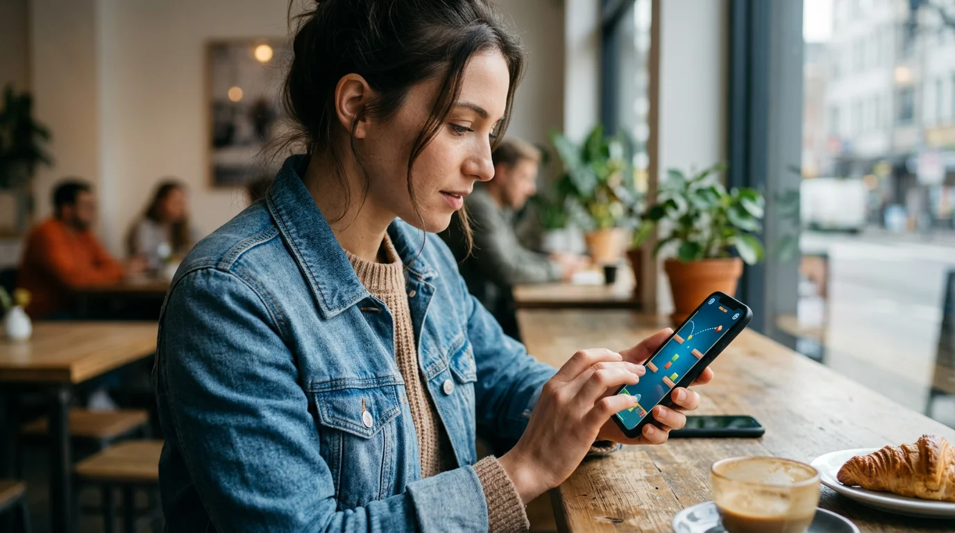 A user-friendly digital interface showcasing how marketing improves online experiences
