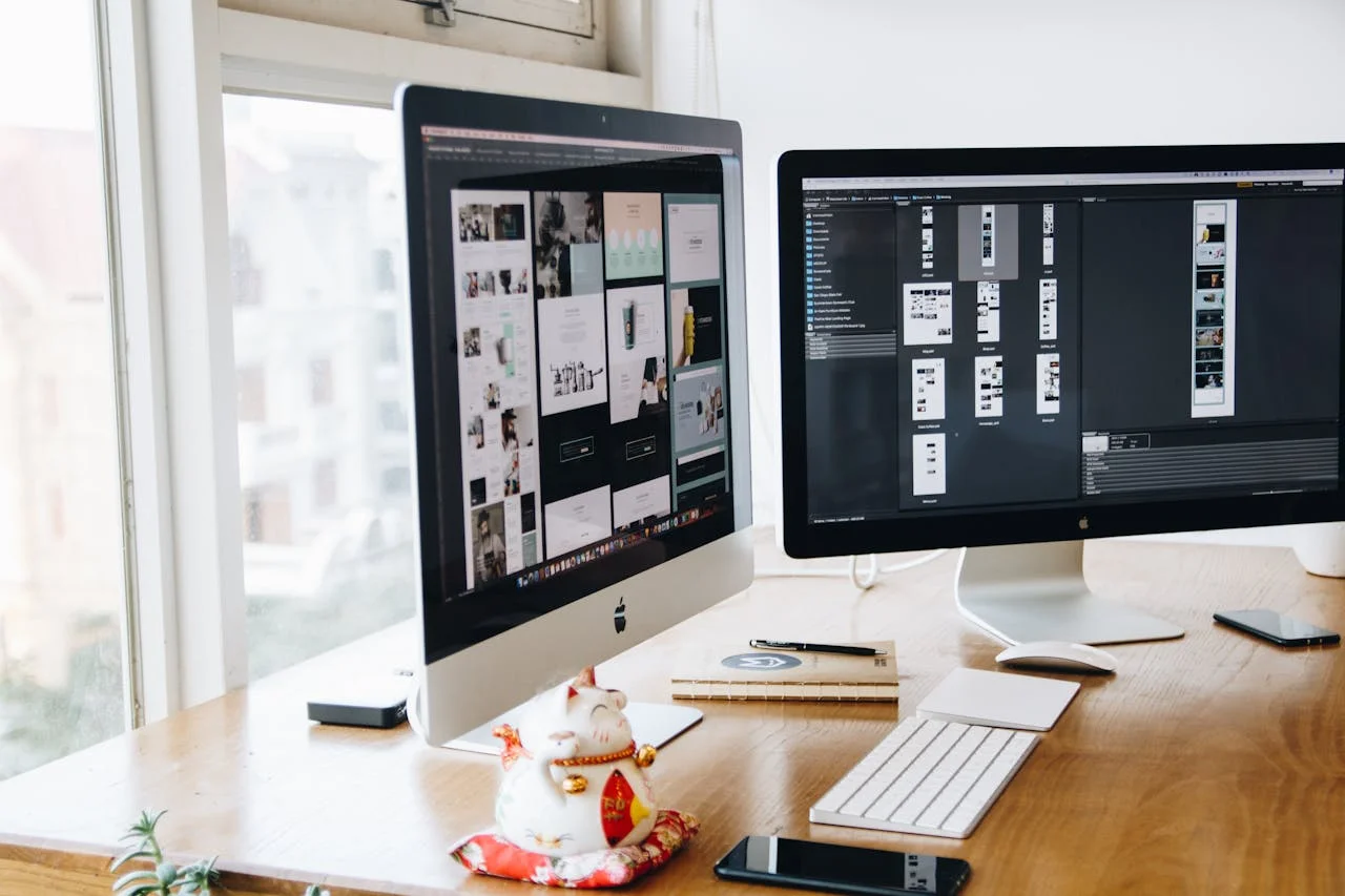 Media professional refining corporate forecast data into compelling story hooks