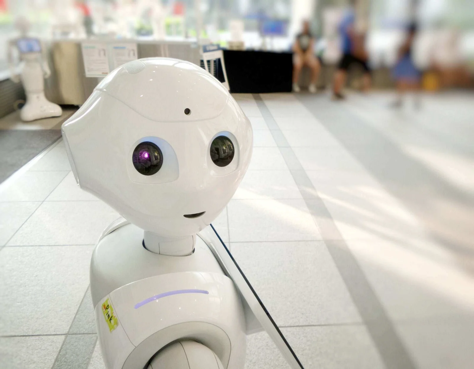 Woman thoughtfully considering AI's potential benefits and challenges for her business