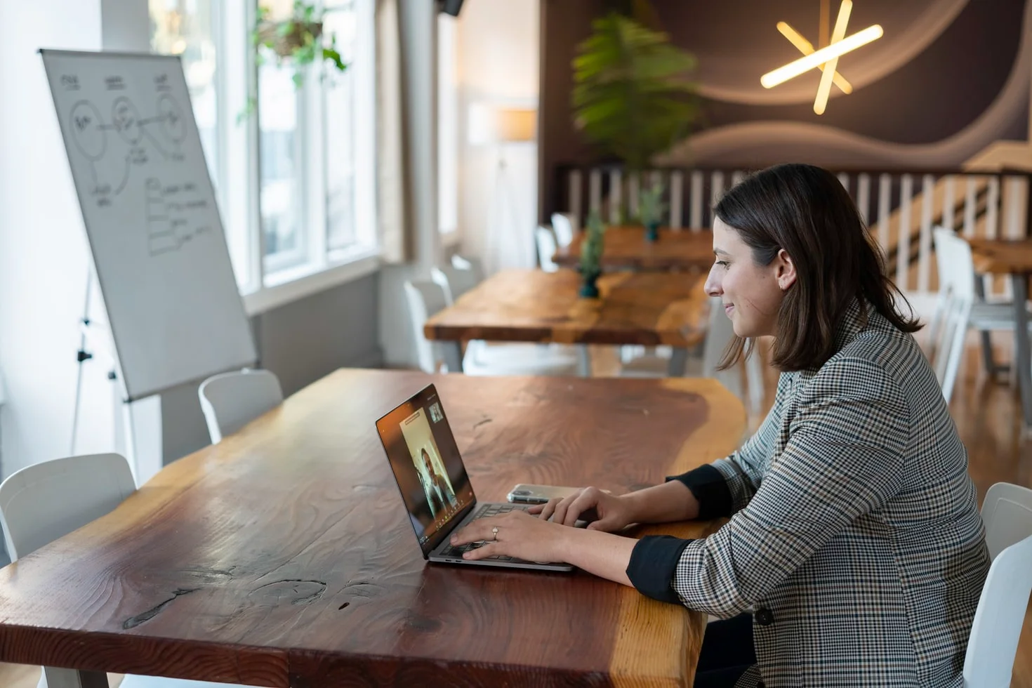 People interacting and engaging during a virtual event on their laptops