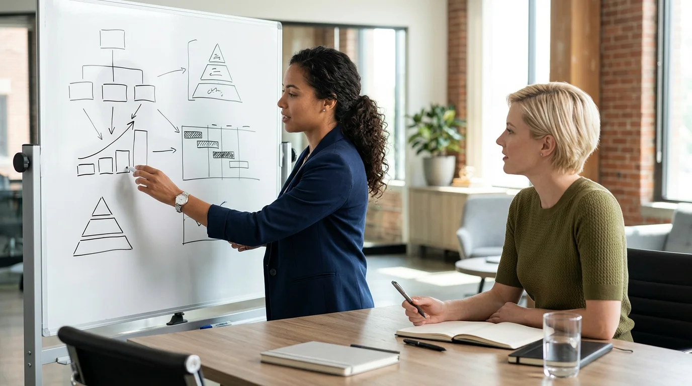 A multi-faceted cube represents a cohesive PR strategy for multiple product lines