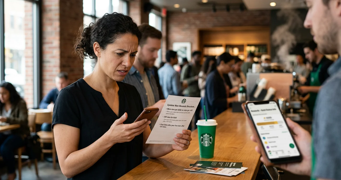 Starbucks rewards program changes have created a brewing storm among loyal coffee customers