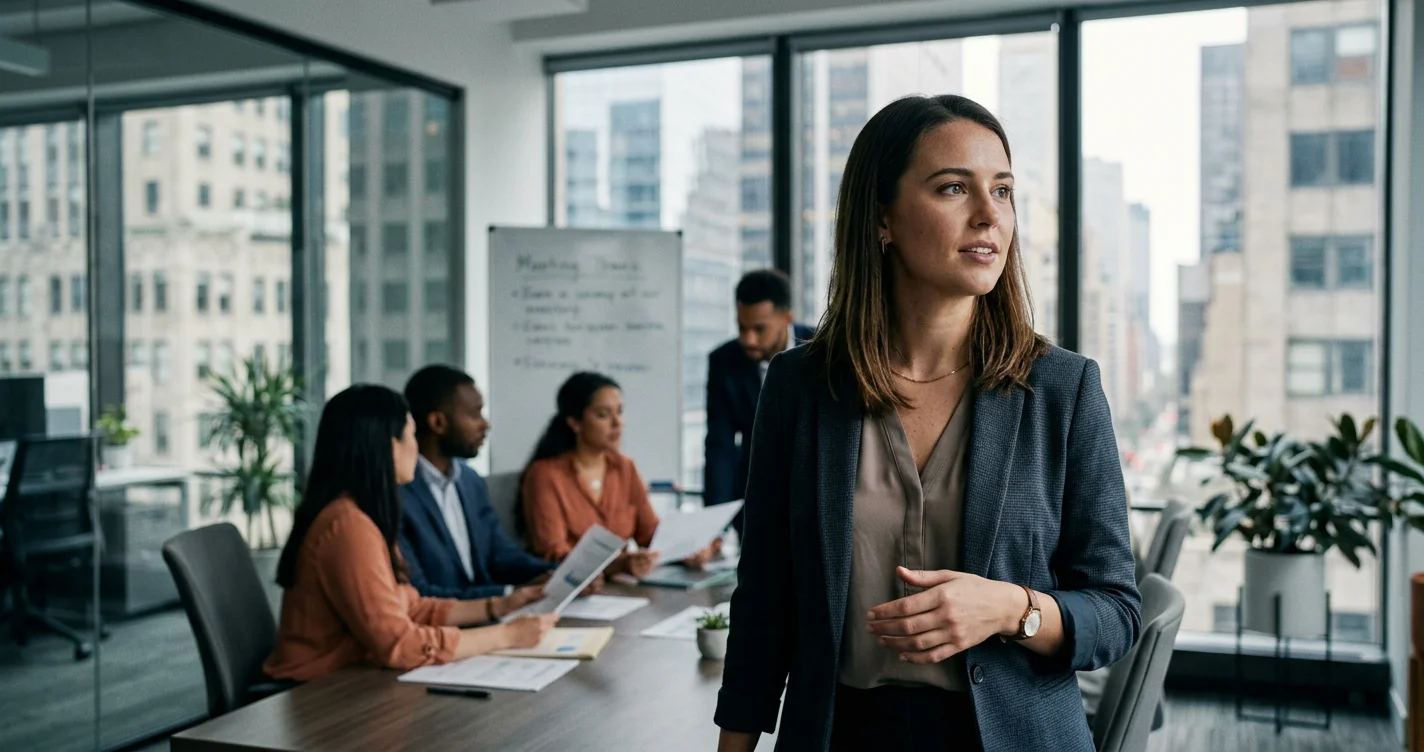 A diverse team collaborates around a table, illustrating the personal responsibility of leadership