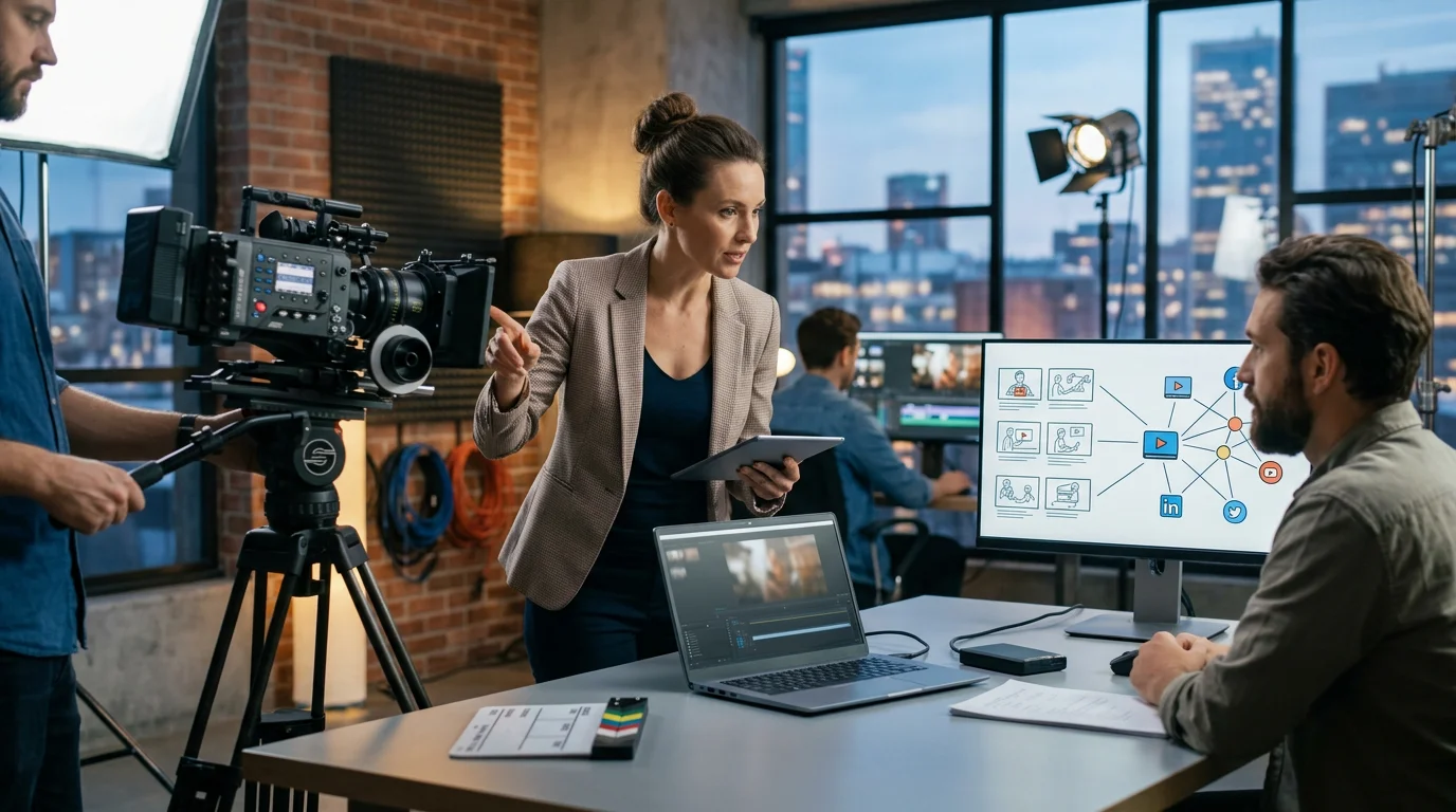 Dynamic video footage demonstrating why video marketing is a powerful tool for PR success