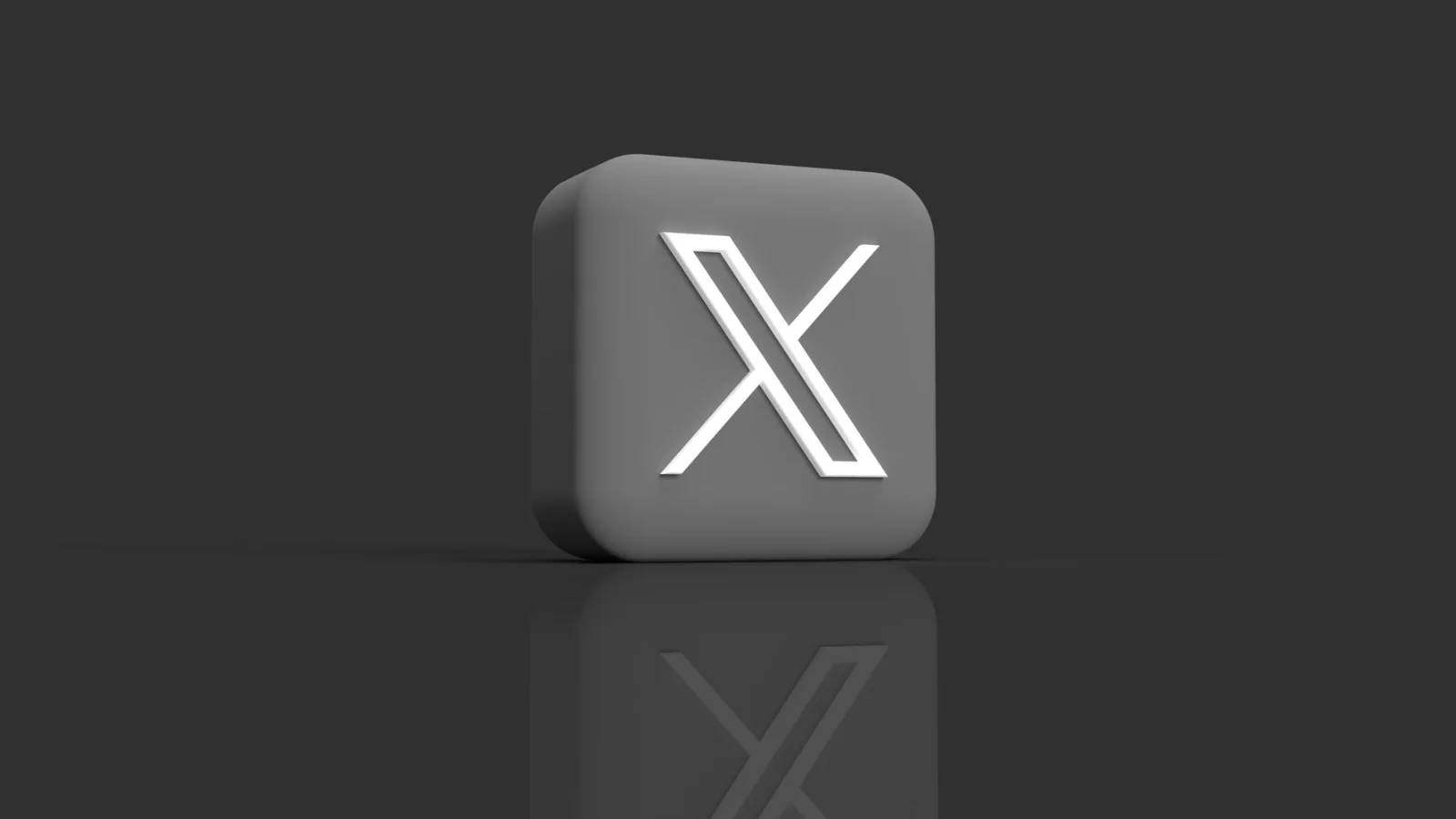 Elon Musk's rebrand of Twitter to X, with a prominent X logo