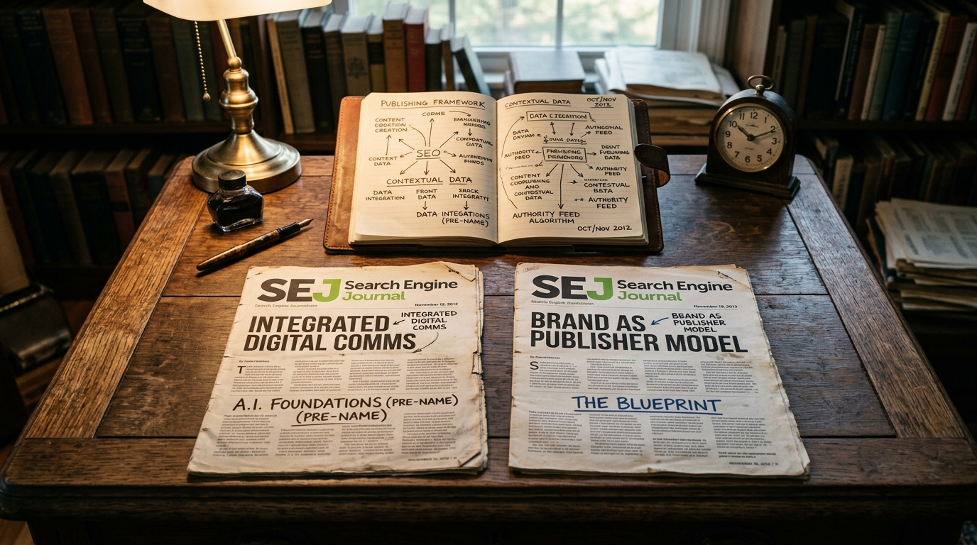 I Published the AI Communications Blueprint in 2012. I Just Didn't Have a Name for It Yet.