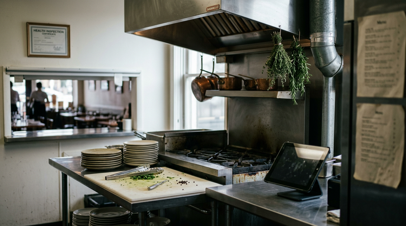 Restaurant PR — Food Safety Crisis, Discovery Layer, and the Engine Cycle