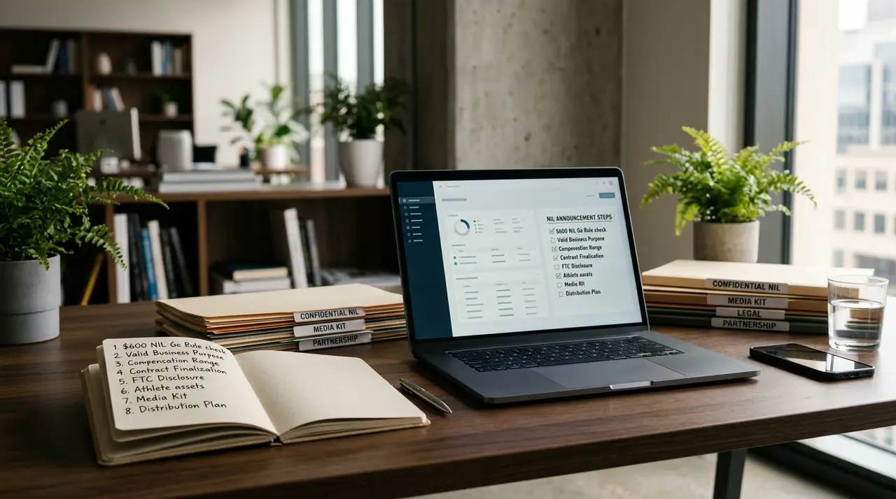 NIL Deal Announcement Checklist: 8 Steps Before You Post