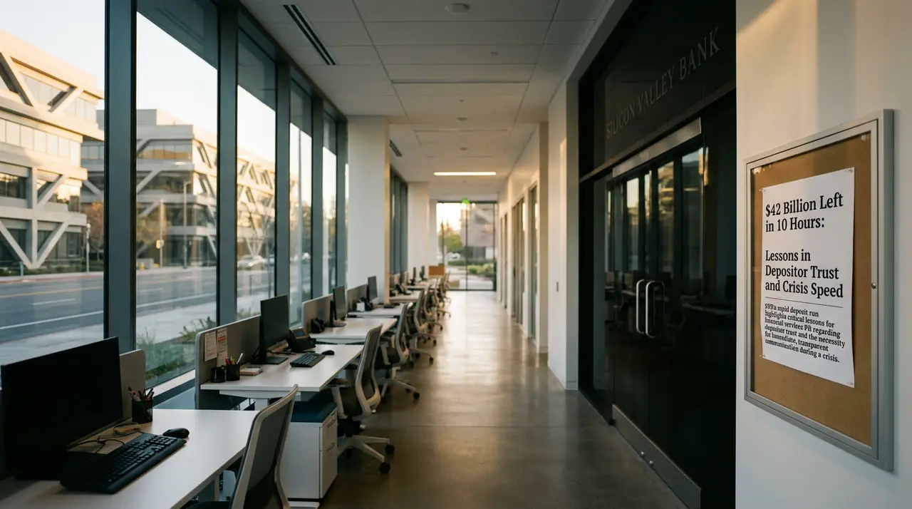 Silicon Valley Bank: $42 Billion Left in 10 Hours