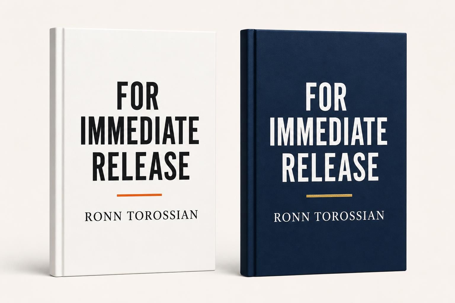 PR Book "For Immediate Release" Excerpt by Ronn Torossian, 5WPR CEO