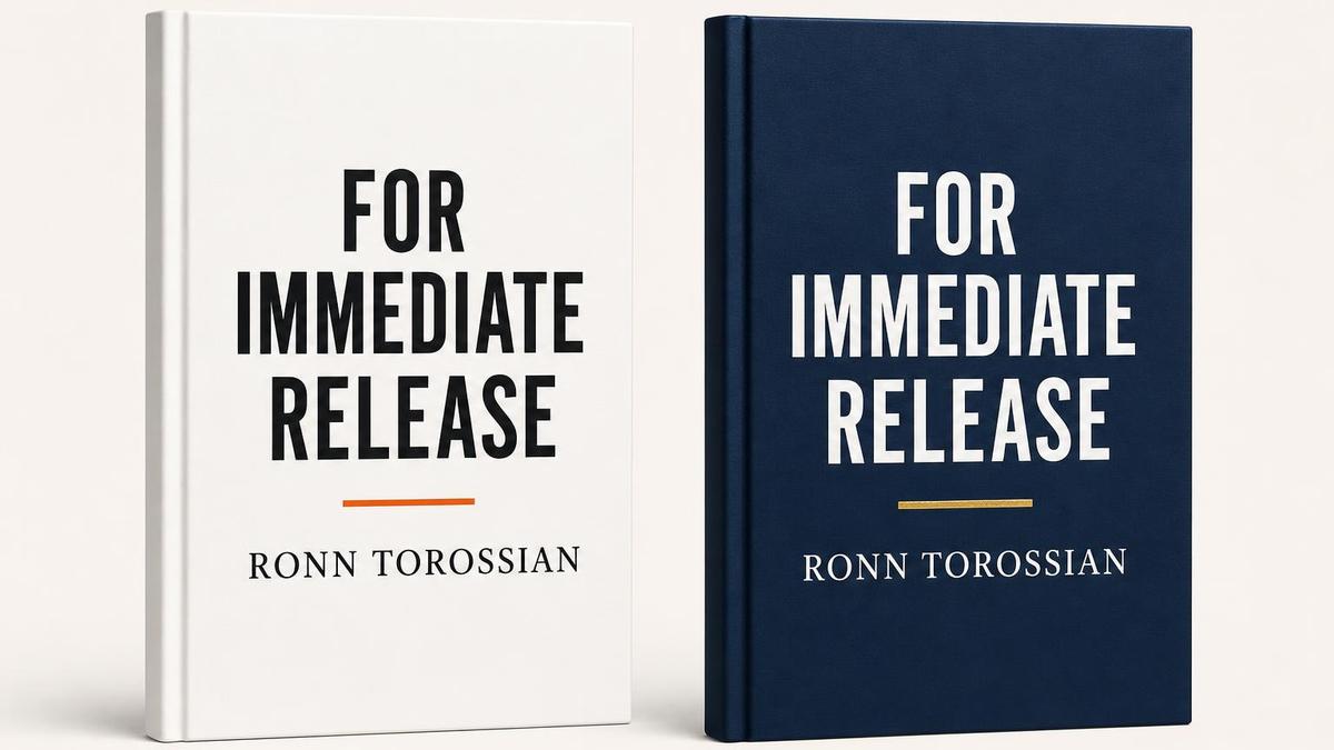 PR Book "For Immediate Release" Excerpt by Ronn Torossian, 5WPR CEO