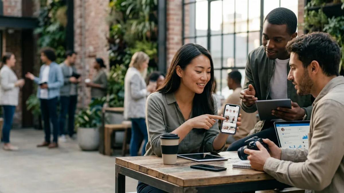 Millennial couple in their 20s shopping online, highlighting their purchasing power