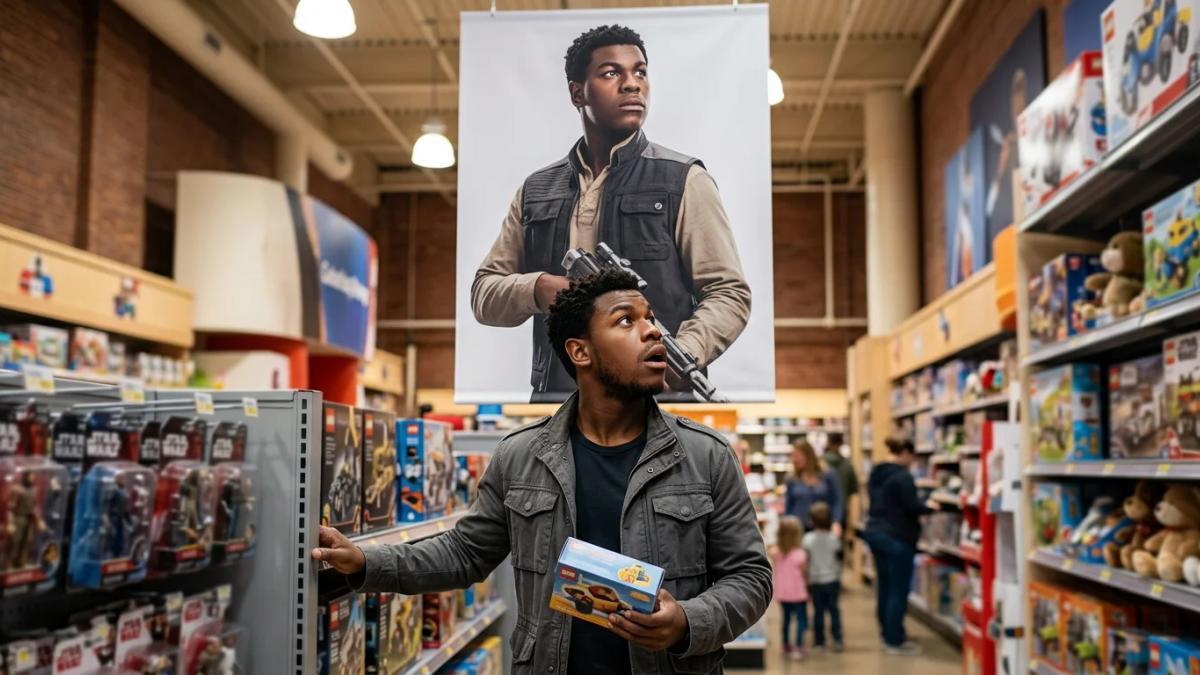 John Boyega, a rising Star Wars actor portraying Finn, reflects on new fame