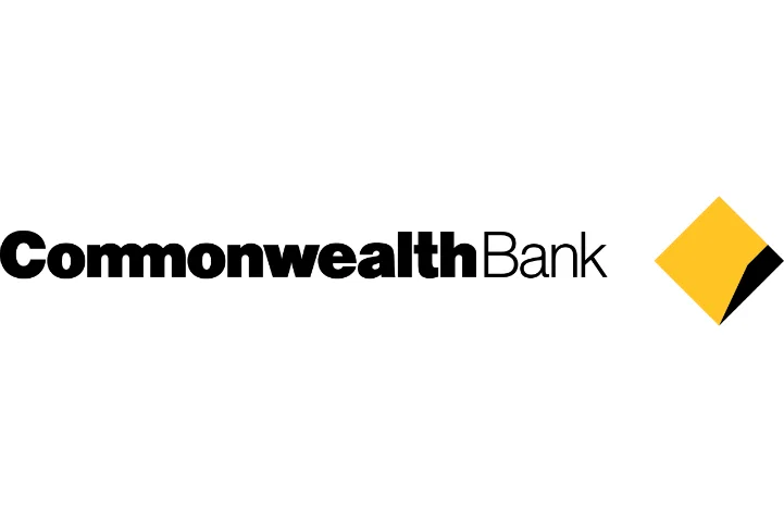 Commonwealth Bank logo among stacks of coins, representing the deceased customers' funds