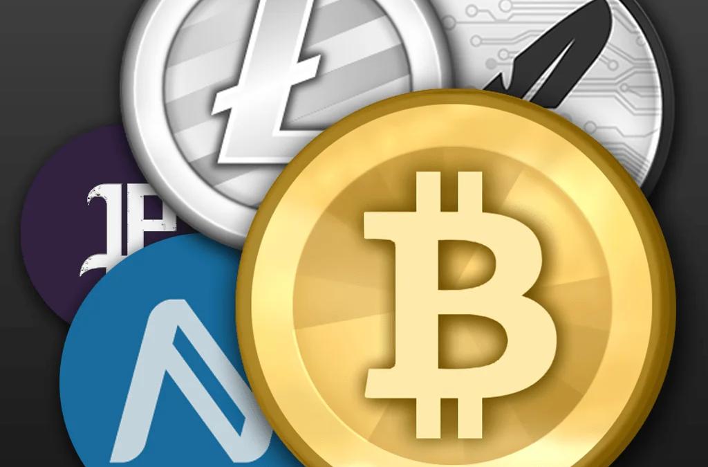An enlarged crypto coin with glowing circuitry, symbolizing digital currency transparency