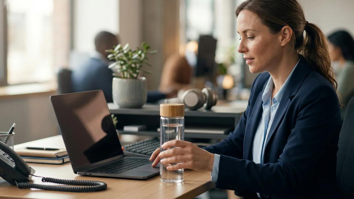 Four practical gadgets, including a webcam and light, for a productive workspace setup