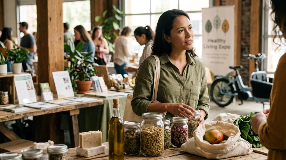 Hybrid, Vitamin Shoppe, and Whole Foods logos symbolize the booming natural products market