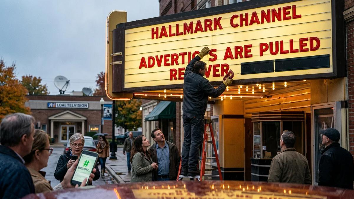 Hallmark's decision to pull a same-sex wedding ad sparks public outcry and debate