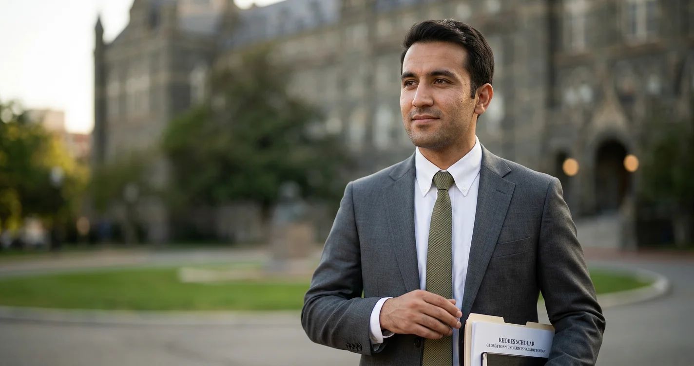 Portrait of Hamed Wardak, entrepreneur and son of Afghanistan's former defense minister