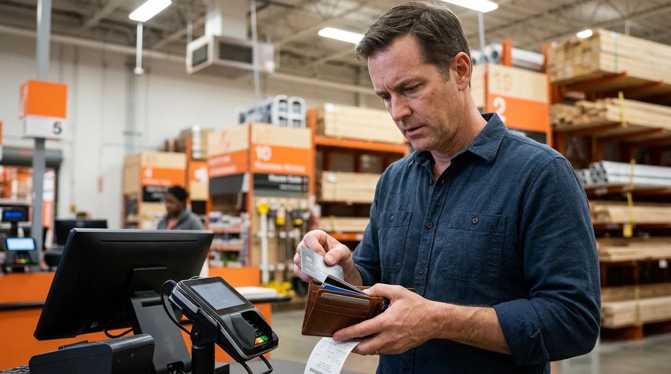 Security breach: A broken credit card and compromised personal financial information
