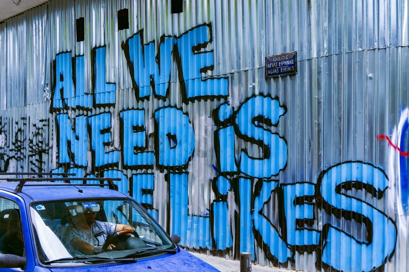 Social media icons, megaphone, and charts illustrating advertising strategies