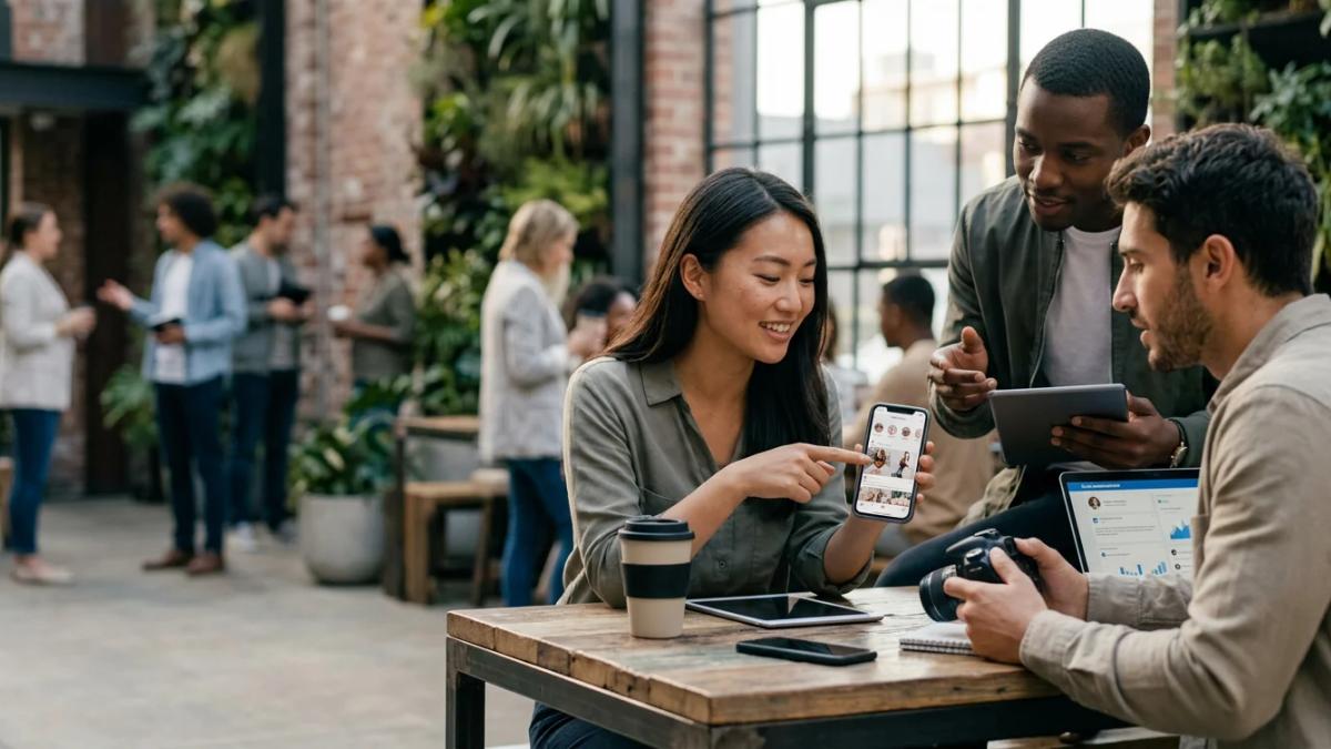 Millennial couple in their 20s shopping online, highlighting their purchasing power