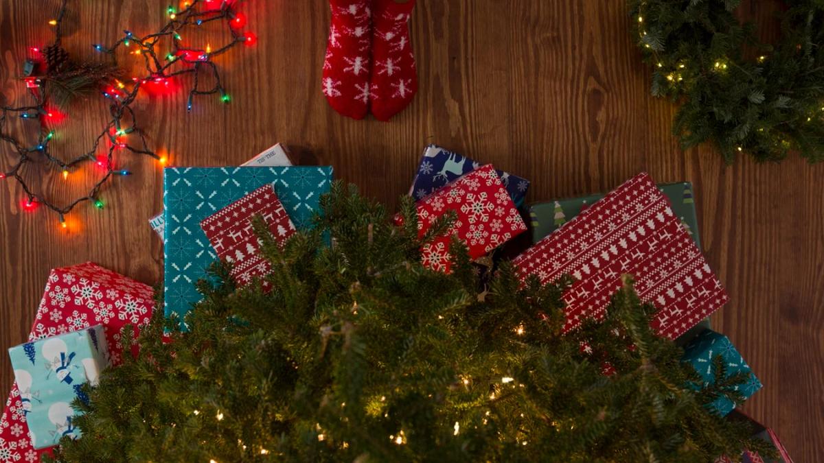 Festive holiday decor with a "Mistake" sign, highlighting crucial marketing errors