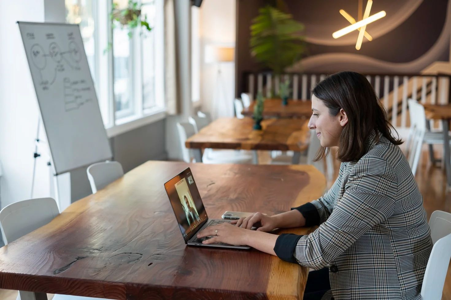People interacting and engaging during a virtual event on their laptops