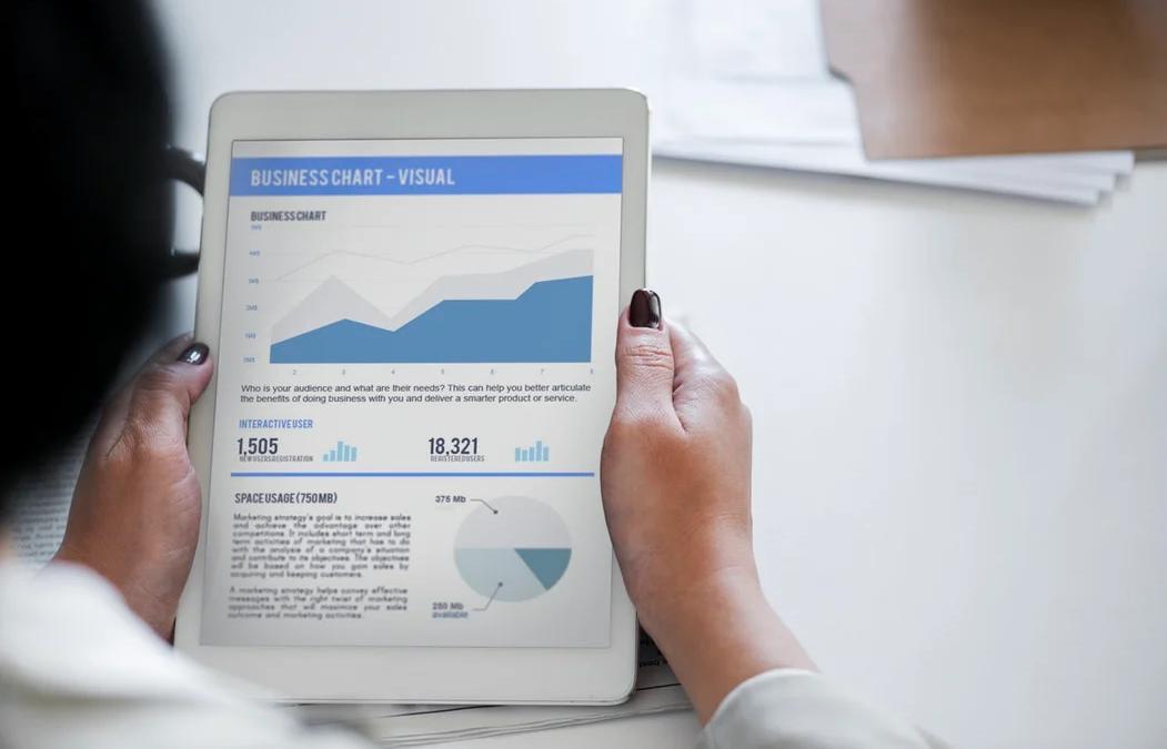 Digital marketing evolution seen through retro and modern device interfaces