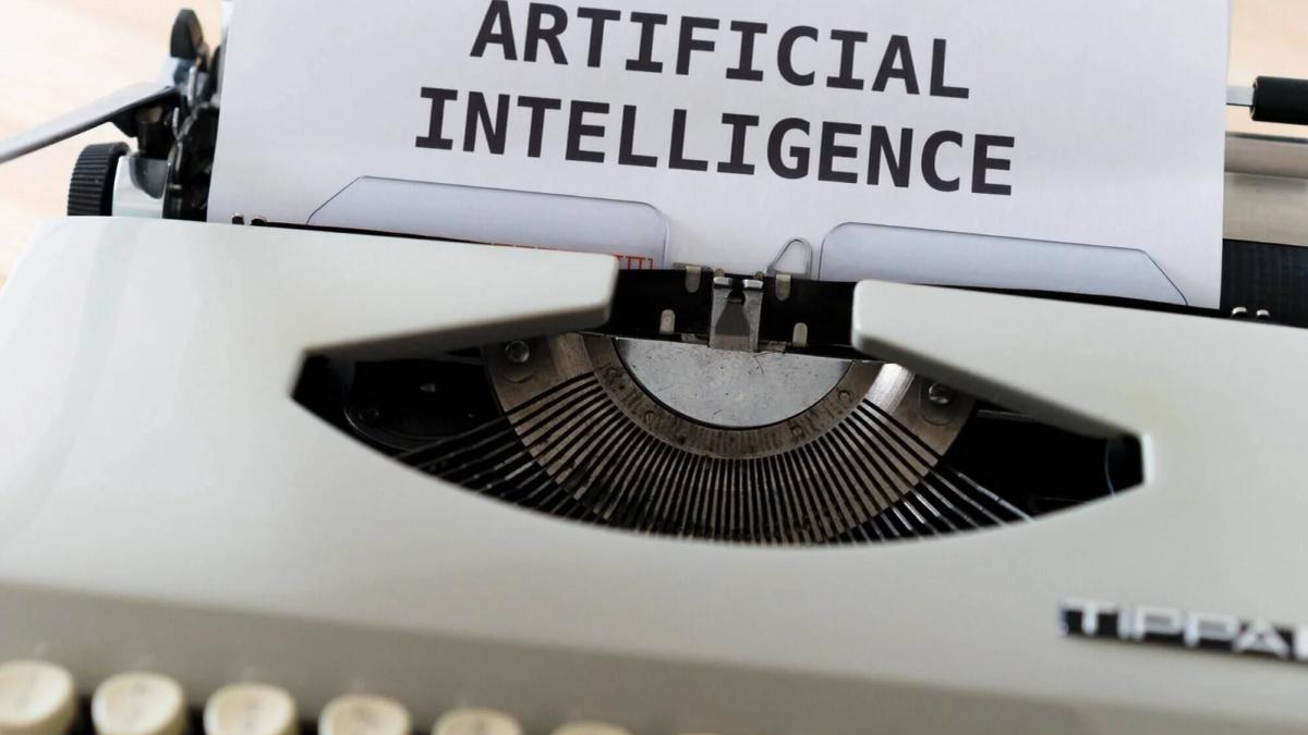 A lock icon on a screen, protecting personal data from artificial intelligence