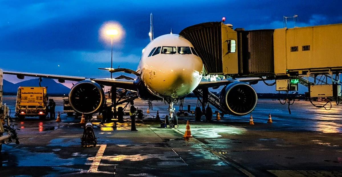 Ryanair plane landing in stormy weather, amidst a crisis PR response