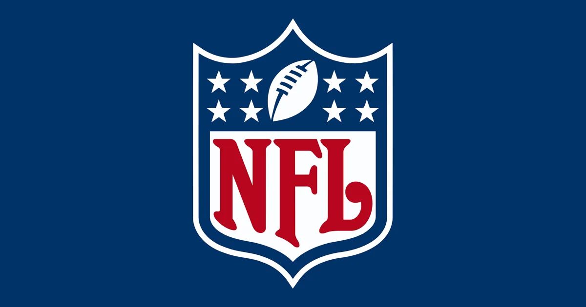 NFL logos and emblems on a large pile of cash, symbolizing returned funds