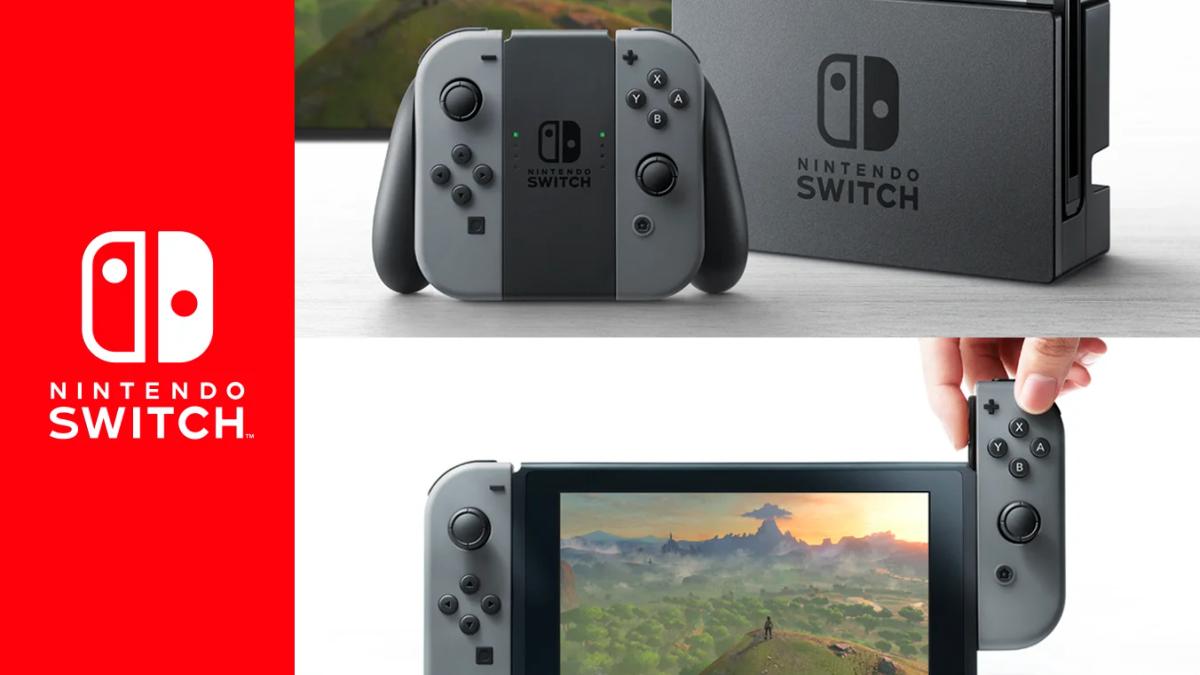 Joy-Con controllers and a Switch console, representing Nintendo's innovative gaming experiences