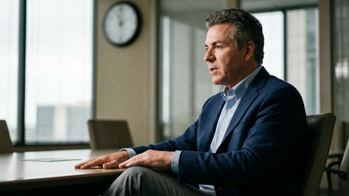 John Schnatter, shown here defiant, addresses the recent controversy with his former company