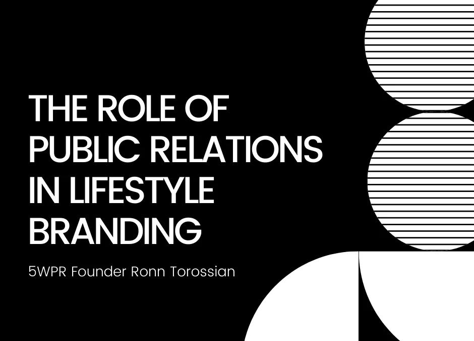 PR professional crafting a cohesive brand image, essential for lifestyle businesses