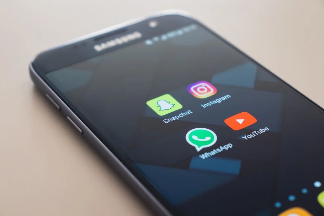 People sharing content on social media apps, digital PR strategy