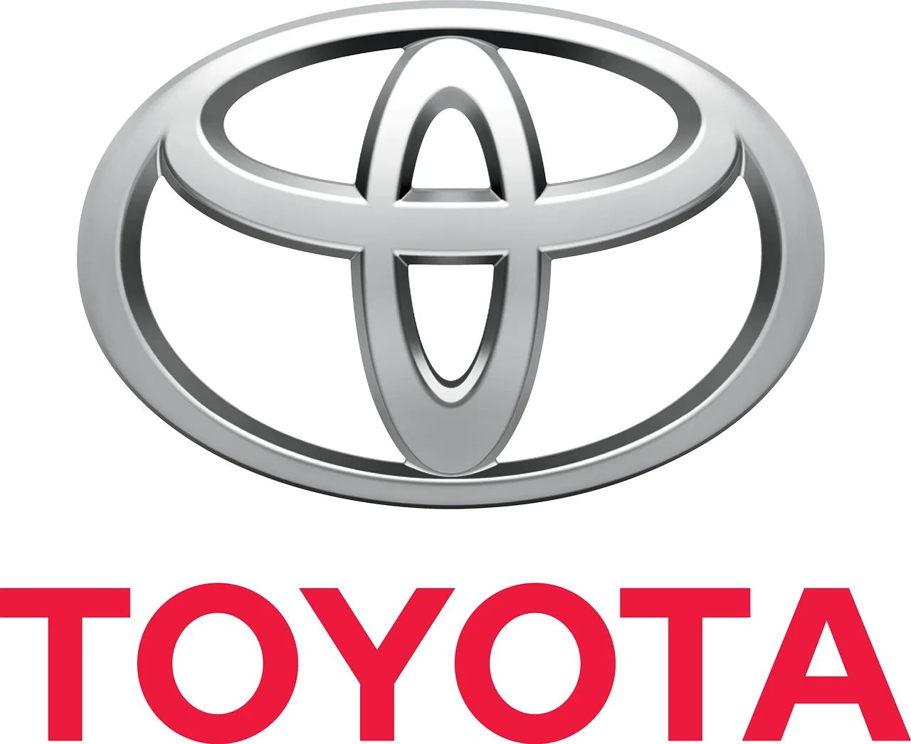 Toyota cars on a dealership lot with open doors, awaiting recall inspection