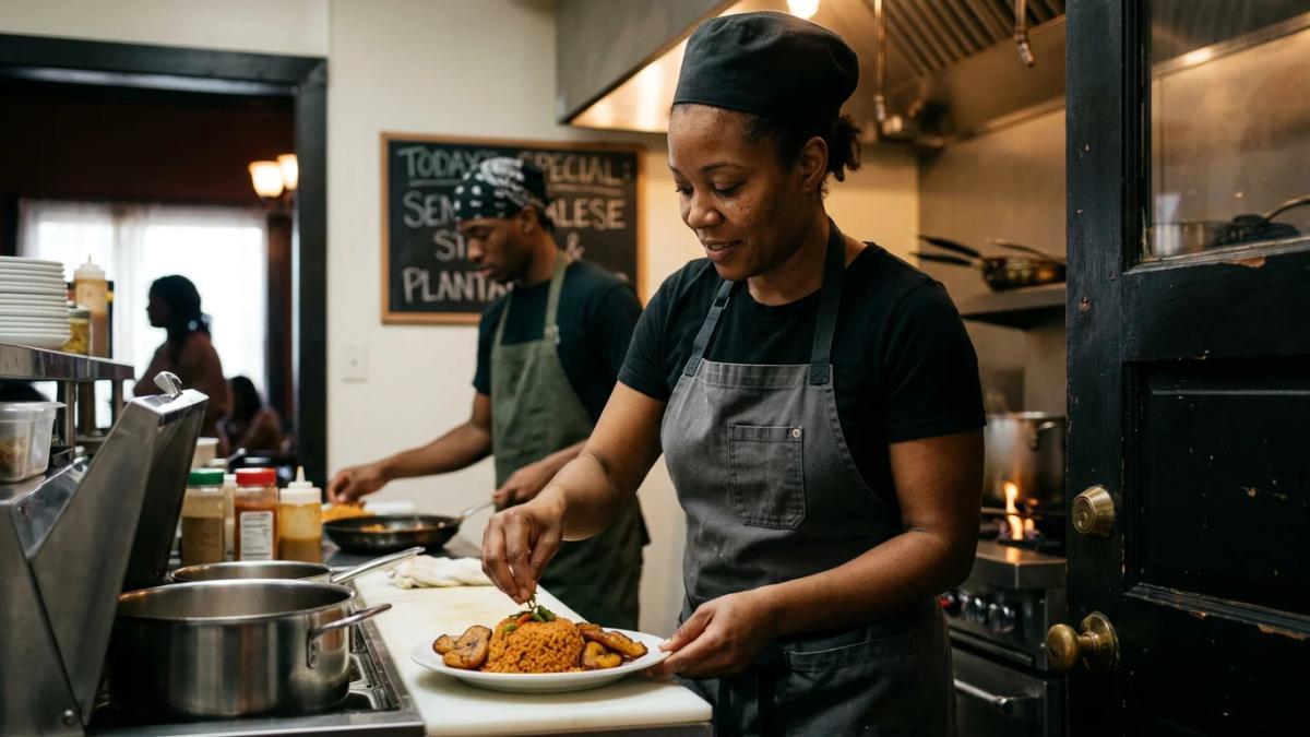 Uber Eats app highlighting Black-owned restaurants, addressing race and representation in business