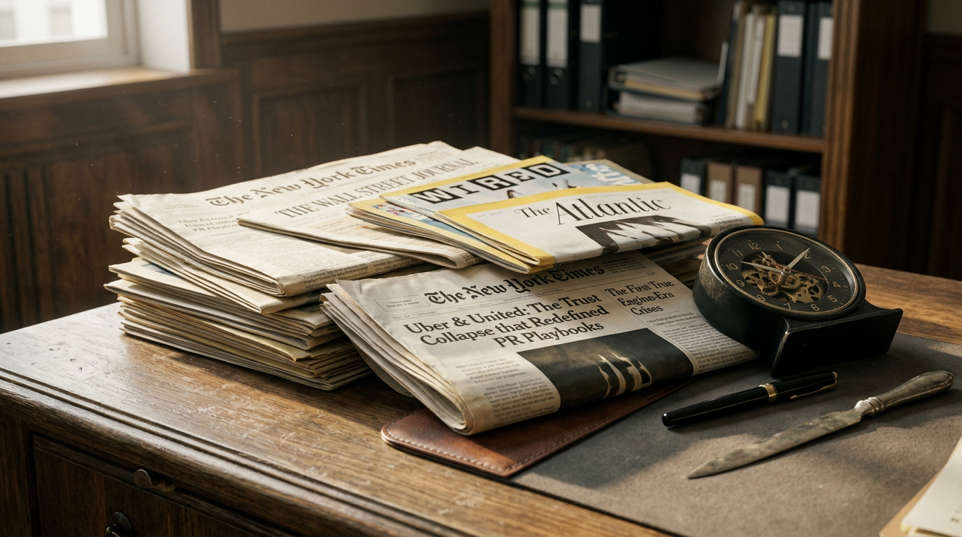 Uber, United, and the First True Engine-Era Crises — My 2017–2019 Communications Archive