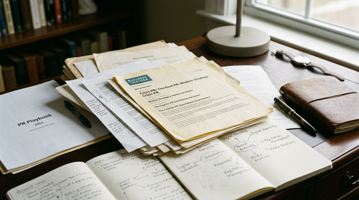 I Was Writing the Modern PR Playbook in Business Insider in 2011. Here Are the Receipts.