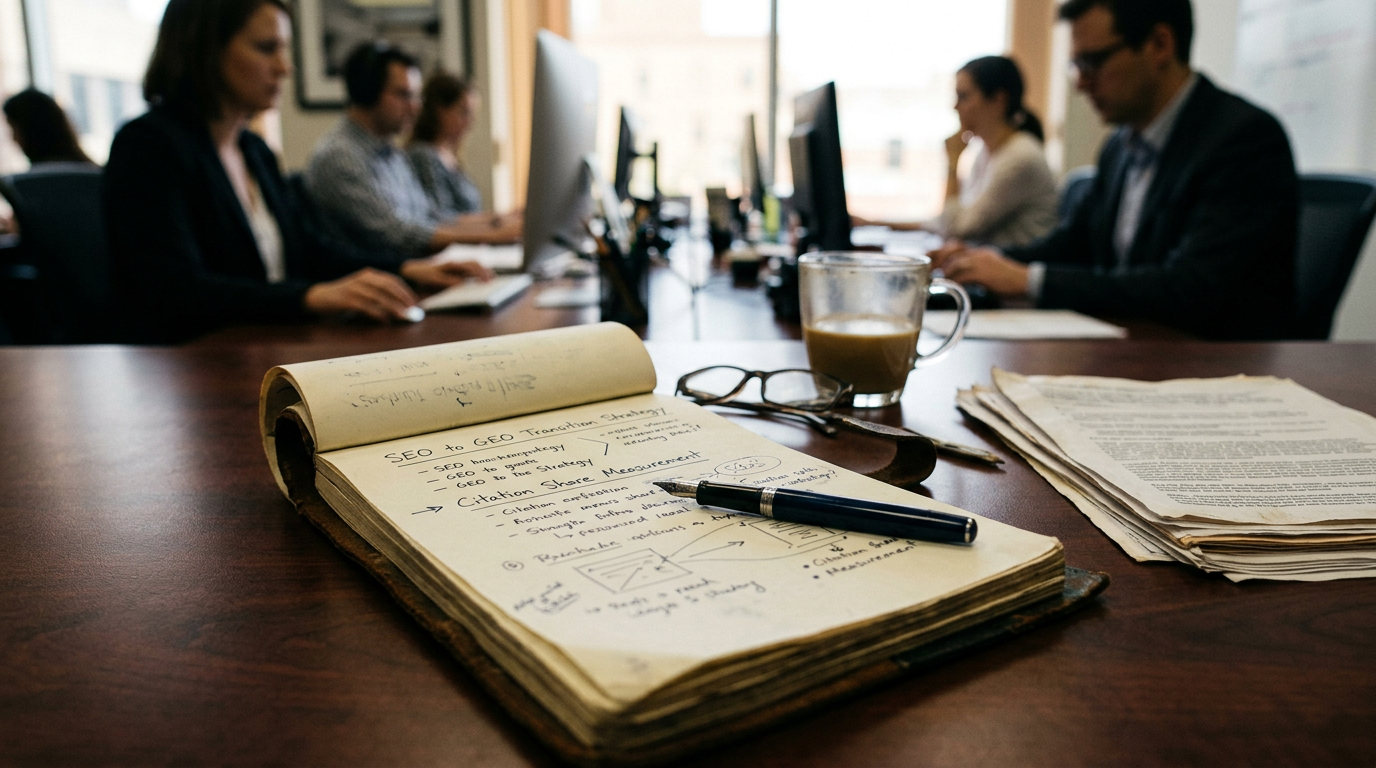 The 2026 SEO-to-GEO Transition — A Strategy Guide for Communications Operators