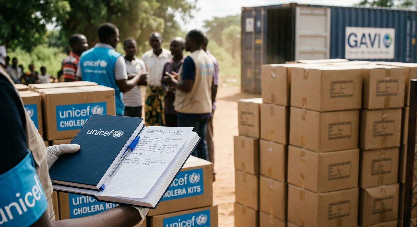 The Cholera Comms Playbook — Who's Speaking, Who's Silent