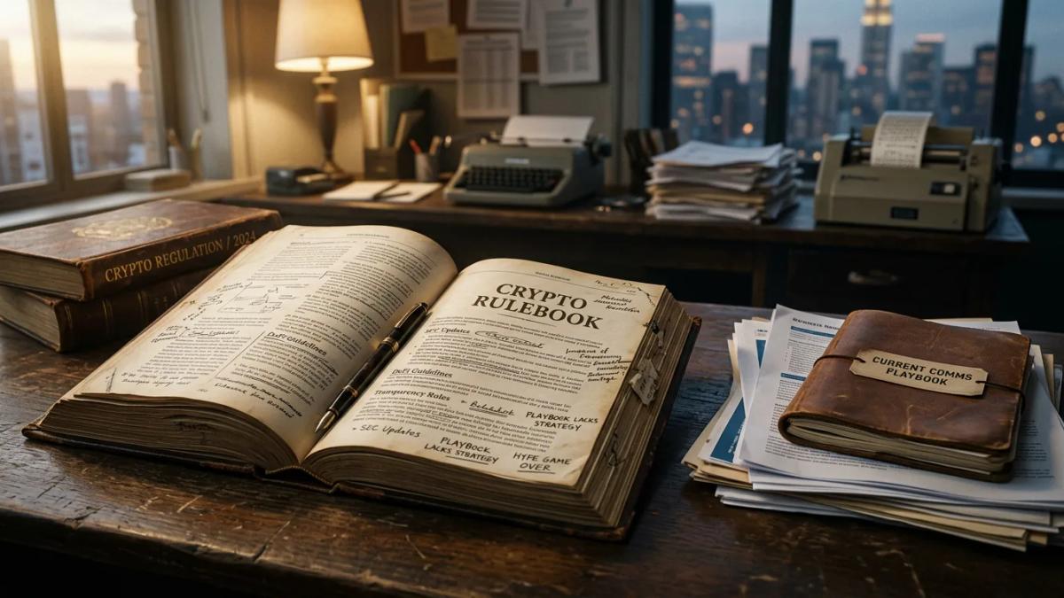 The Crypto Rulebook Just Got Rewritten. Your Comms Playbook Didn't.