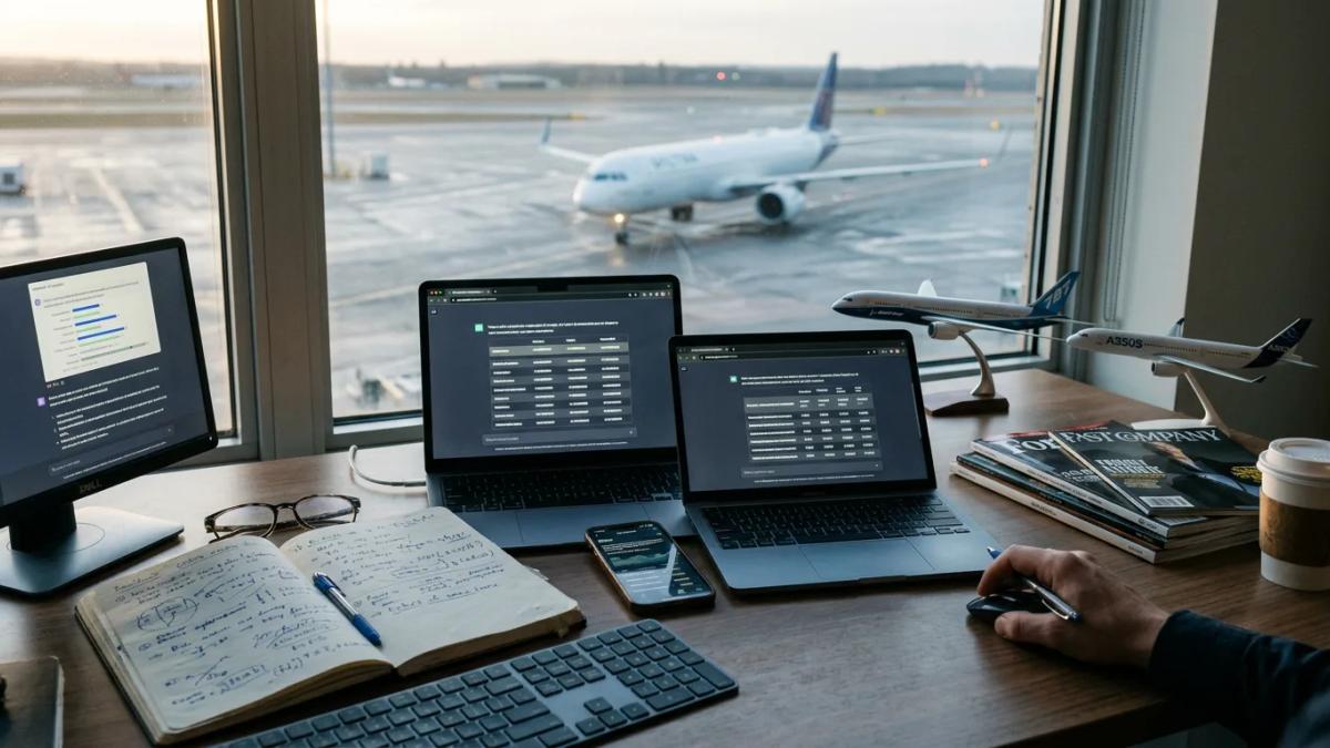 What I Learned Ranking 15 Airline CEOs Inside the AI Engines