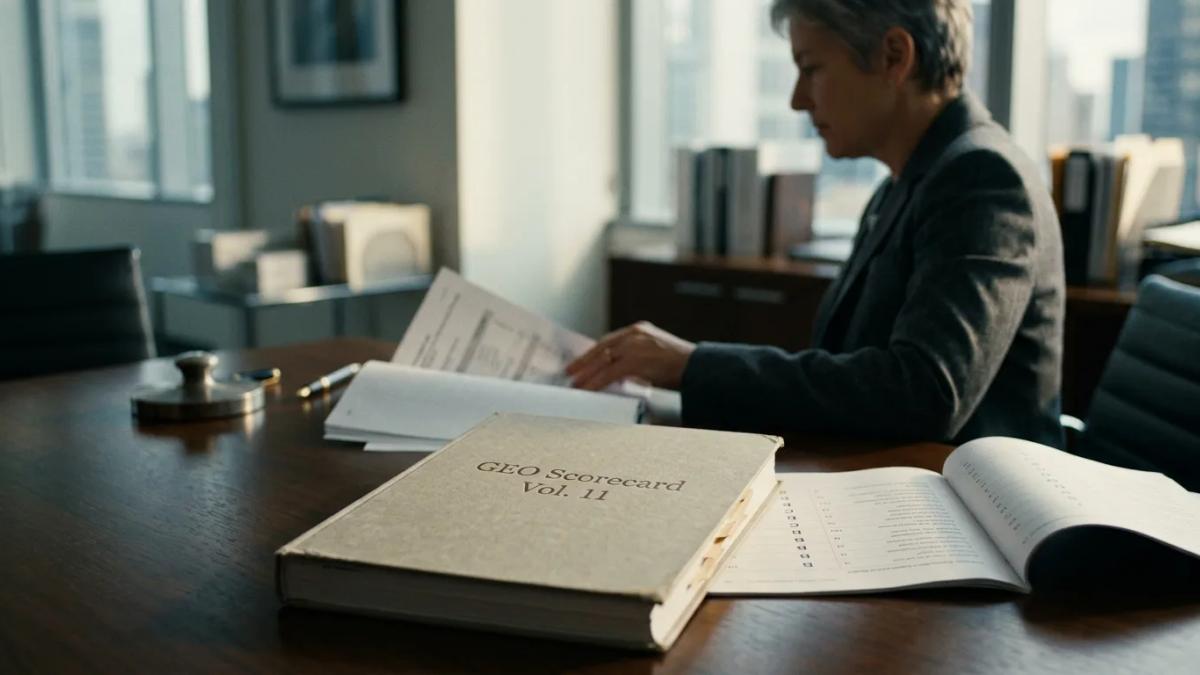 GEO Scorecard Vol. 11: Talent & Literary Agencies