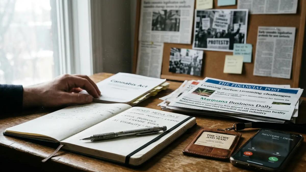 Cannabis Public Relations: Earned Media Only